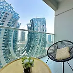 Chic 1-Bedroom Retreat With Stunning Canal View Near Burj Khalifa & Business Bay