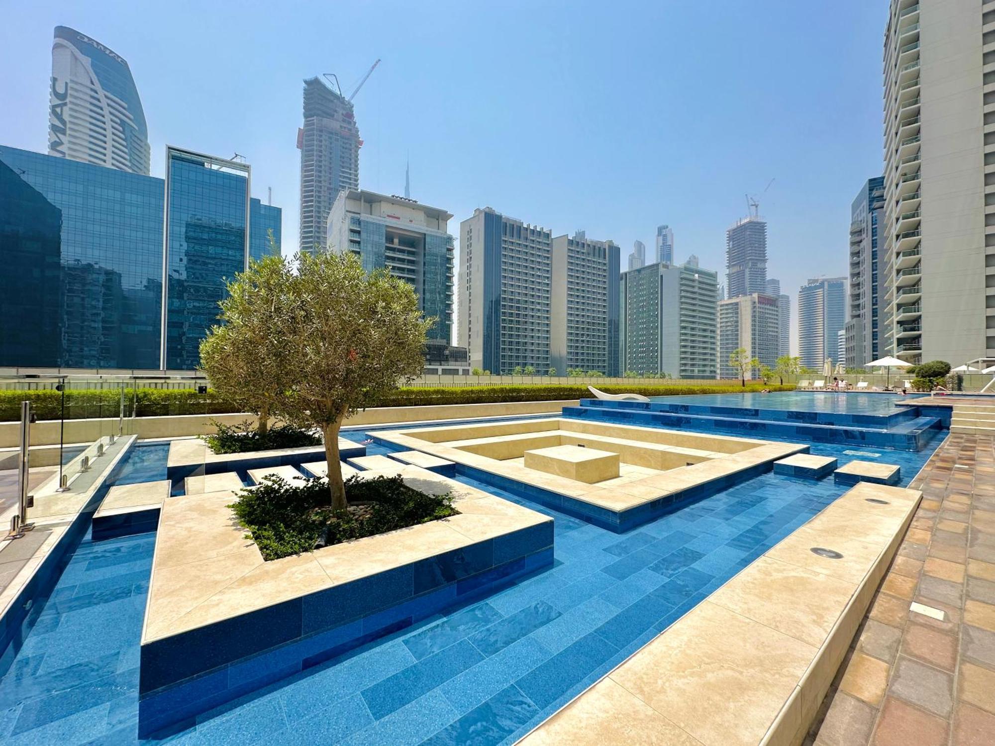 Chic 1-bedroom Retreat With Stunning Canal View Near Burj Khalifa & Business Bay Apartment Dubai